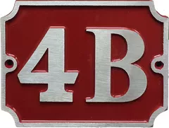 NUMÉRO DE MAISON  INDIVIDUELLES